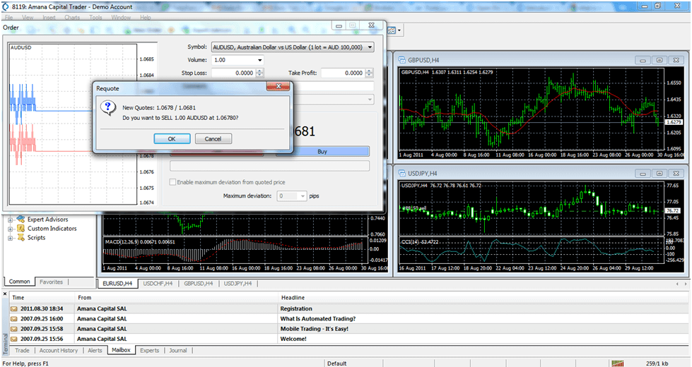 Requote option Requote option